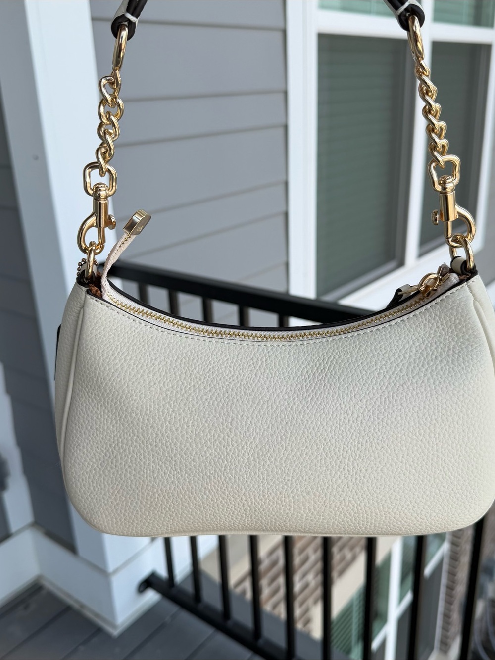 Coach Teri Leather white Shoulder Bag - Picture 5 of 8